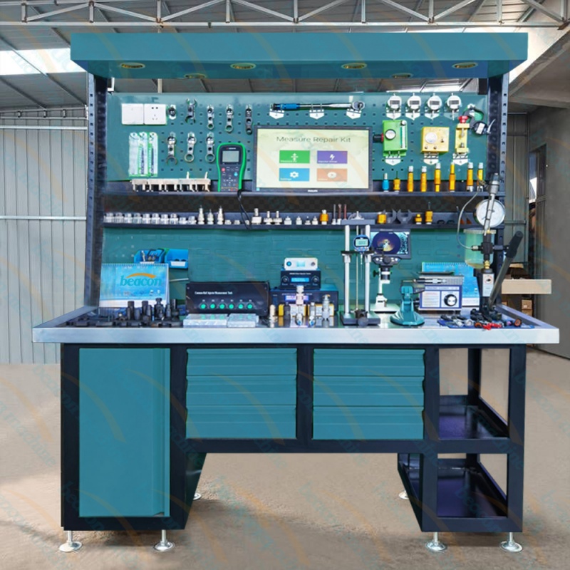 {Professional Diesel Common Rail Injector and Pump Repair Workbench}