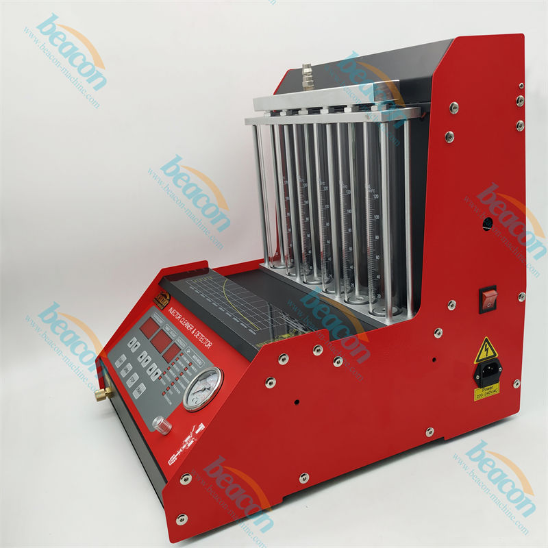 {BC-6C Auto 6 Cylinders Ultrasonic Gasoline Fuel Injector Cleaner and Tester}