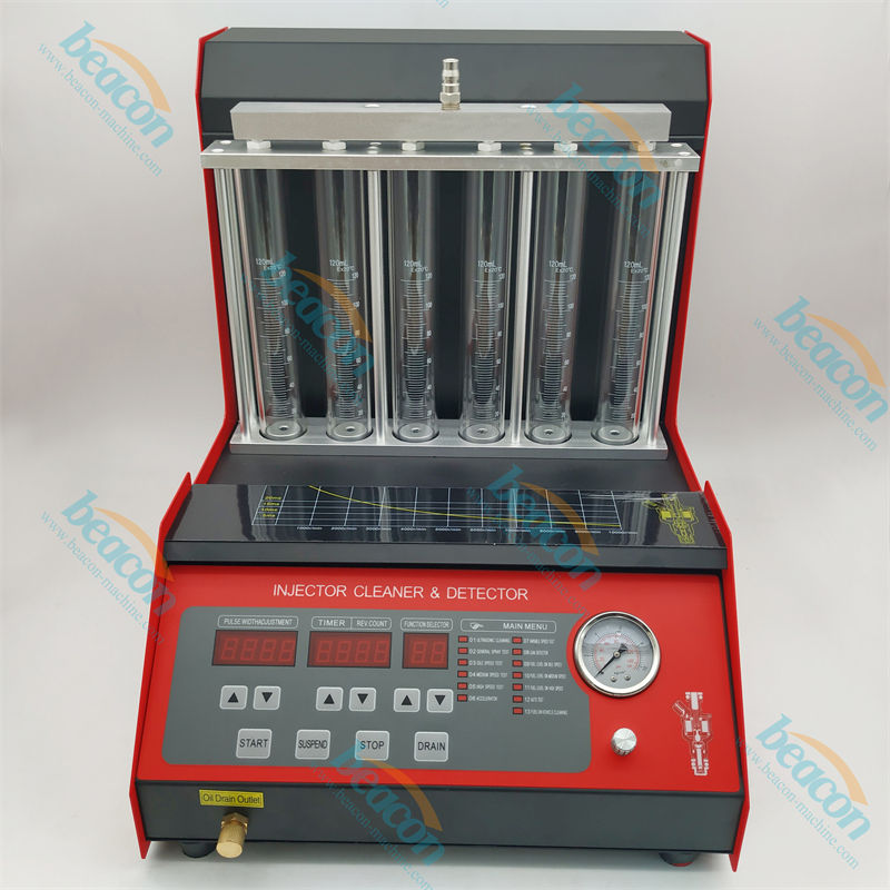 {BC-6C Auto 6 Cylinders Ultrasonic Gasoline Fuel Injector Cleaner and Tester}