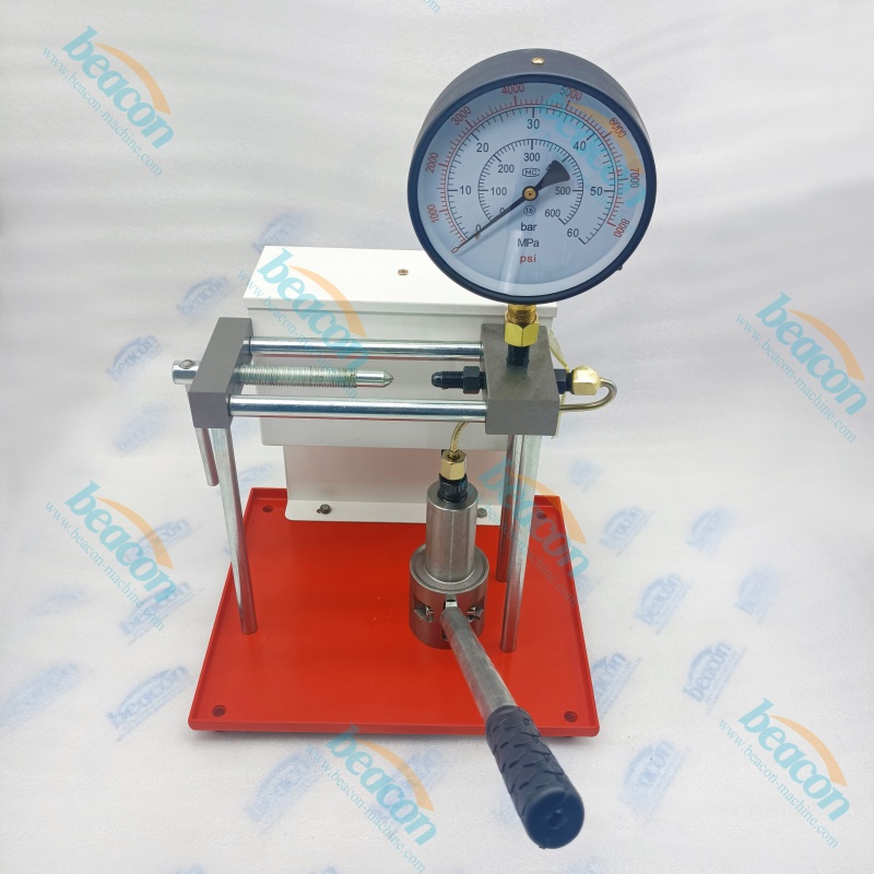 {PJ-40 Diesel Injector Nozzle Tester Fuel Injector Pop Tester with Pressure Gauge}