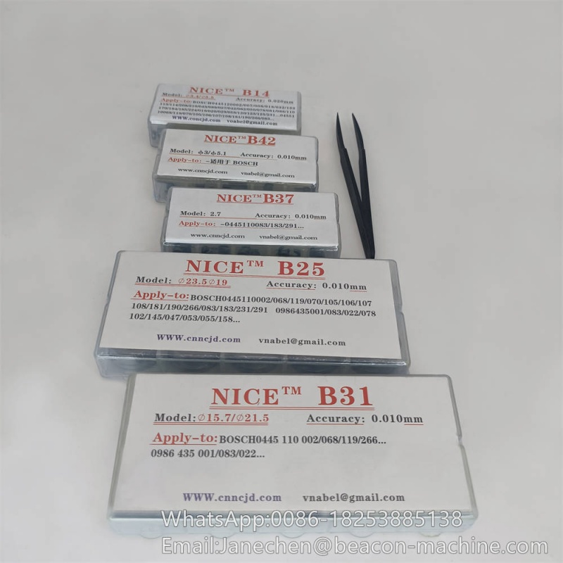 {Bosch 110 120 Series Common Rail Injector Calibration Shims Adjusting Washers}