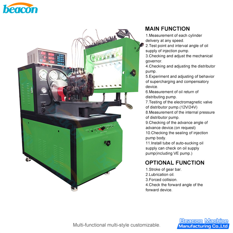 {MINI 12PSB-X Series Compact Diesel Fuel Injection Pump Test Bench}