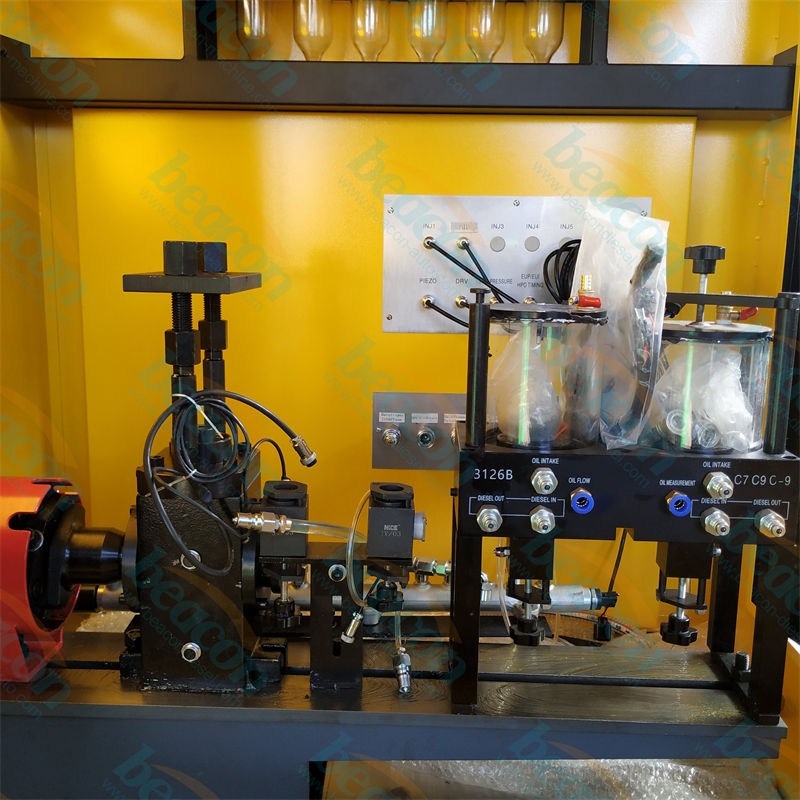{CR917S High Pressure Common Rail Test Bench with 250Mpa Rail Pressure and QR Coding}
