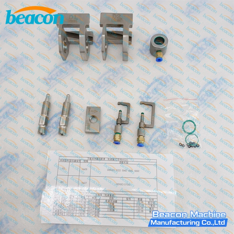 {Denso Diesel Injector Holder Set Common Rail Clamping Fixture G2-6}