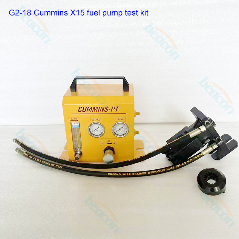 {G2-18 Cummins X15 Fuel Transfer Pump Pressure Test Kit Gear Pump Tester}