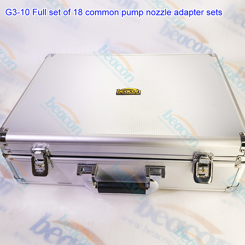 {18pcs EUI EUP Injector Adapter Set Universal Unit Injector Test Kit G3-10}