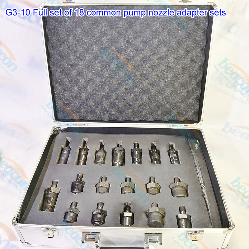 {18pcs EUI EUP Injector Adapter Set Universal Unit Injector Test Kit G3-10}