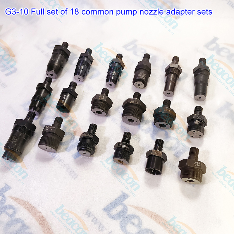 {18pcs EUI EUP Injector Adapter Set Universal Unit Injector Test Kit G3-10}