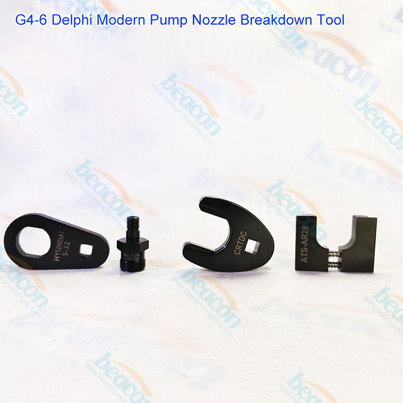 {Delphi Hyundai EUI Dismantling Tool Electronic Unit Injector Repair Kit G4-6}