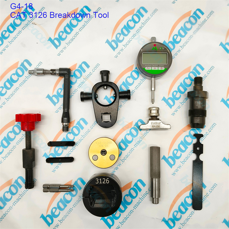 {Caterpillar CAT 3126 HEUI Injector Dismantling Tool Diesel Repair Kit G4-18}
