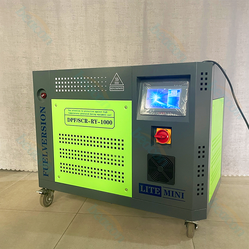 {DPF-CL(Mini Fuel) Powered Diesel Particulate Filter Regeneration and Cleaning Machine}