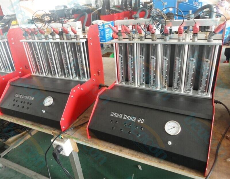 {Professional 8-Cylinder Gasoline Fuel Injector Cleaner and Tester Machine}