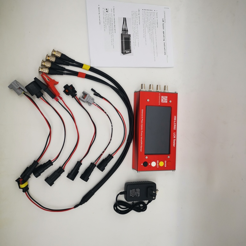 {LCR-02 Digital Bridge Tester for Common Rail Injector and Solenoid Valve Diagnostics}