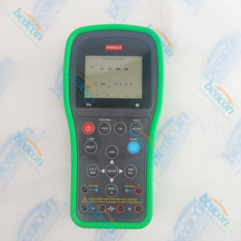 {HW-LCR06 Professional Handheld LCR Meter with 100kHz High Precision Measurement}