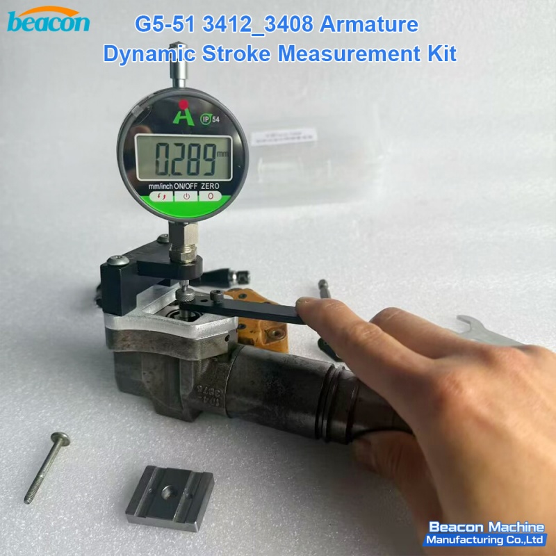 {G5-51 Caterpillar 3412 3408 HEUI Injector Armature Lift Measurement Kit}