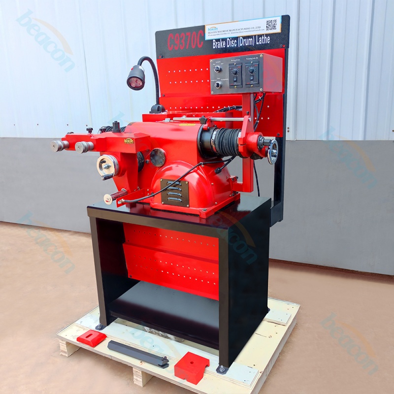 {C9370C Horizontal Brake Lathe Machine for Car and Pickup Brake Drum & Disc Repair}