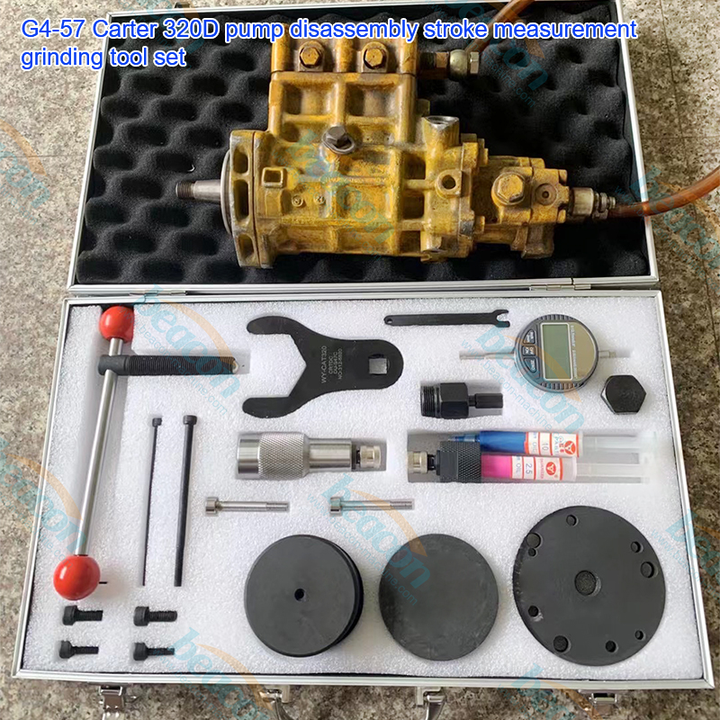 {G4-57 Caterpillar 320D Pump Armature Stroke Measurement and Grinding Tool Kit}