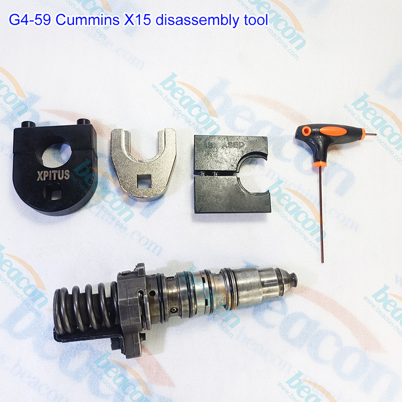 {G4-59 Cummins X15 Fuel System Injector Disassembly Tool}