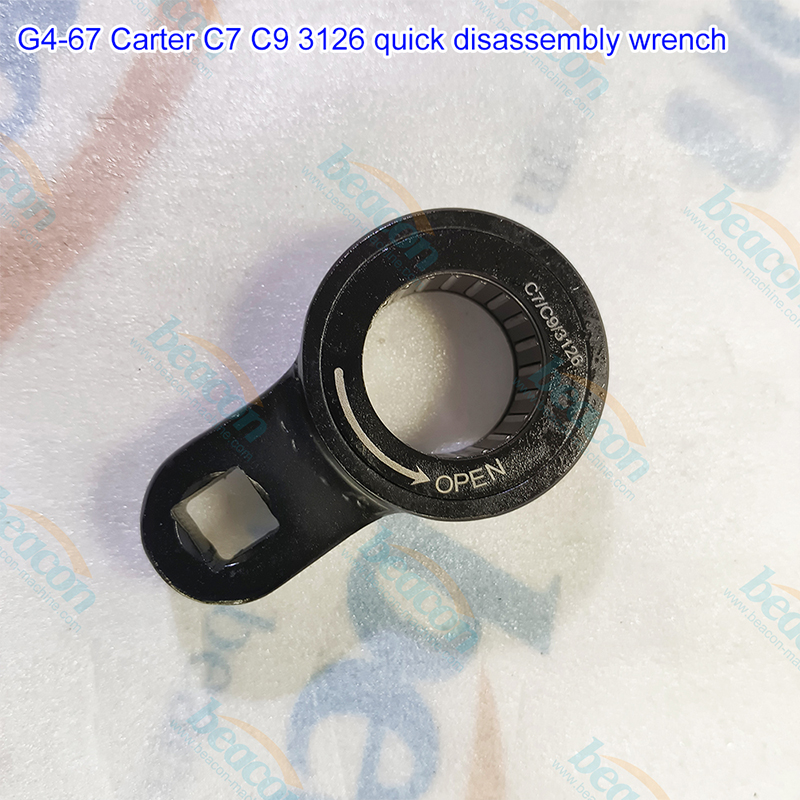 {G4-67 Caterpillar C7 C9 3126 Injector Cap Nut Quick Removal Wrench}