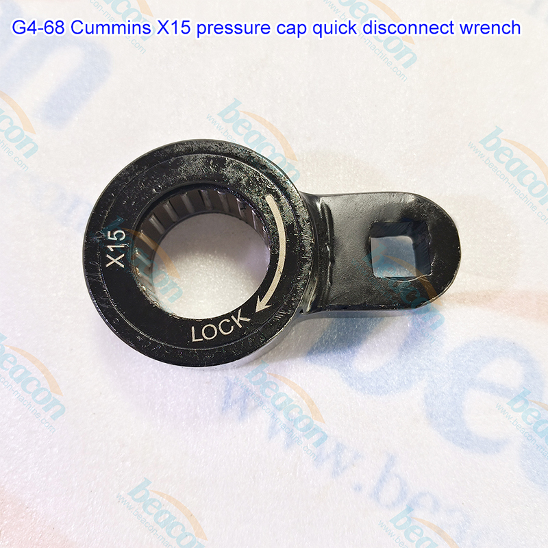 {G4-68 Cummins X15 Injector Cap Nut Quick Removal Wrench}