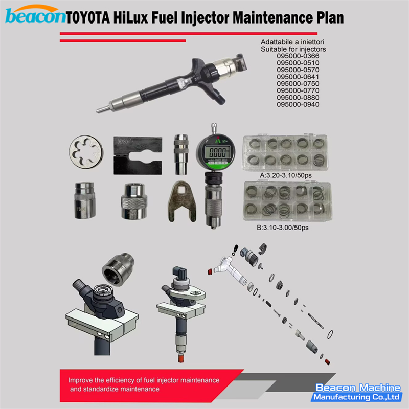 Toyota Hilux Tool, Injector Repair Kit, Diesel Service Kit