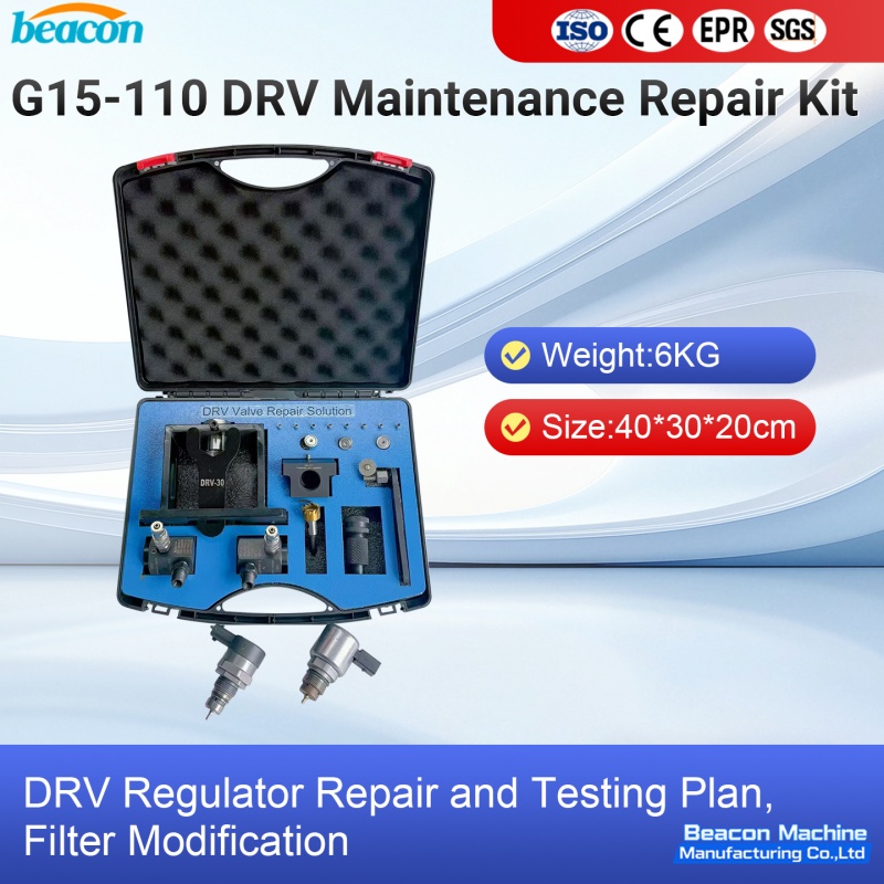 DRV Valve Tool, Pressure Regulator Repair, Common Rail Repair Kit