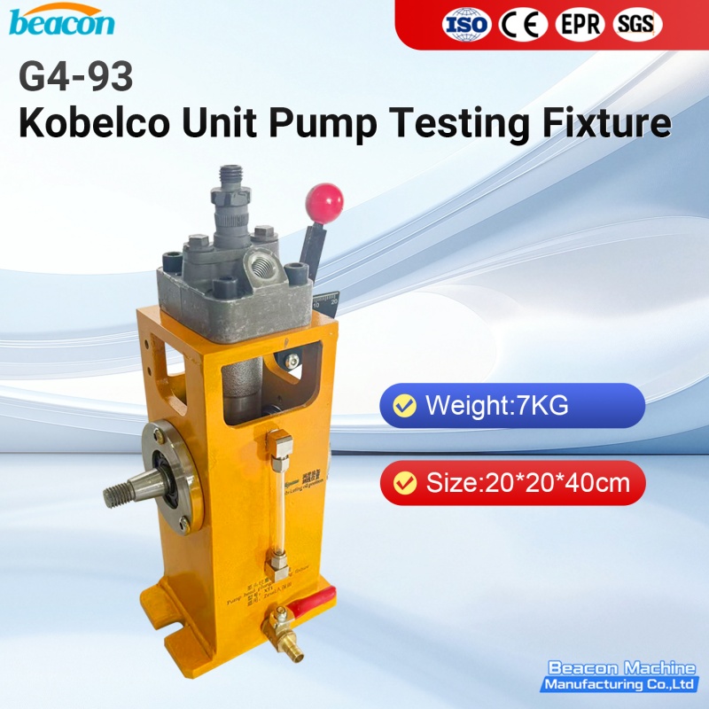 Kobelco Pump Fixture, Unit Pump Testing Tool, Excavator Repair Kit