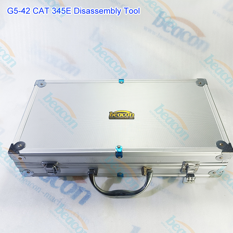 Caterpillar 345E Tool, CAT Excavator Repair, Diesel Injector Disassembly