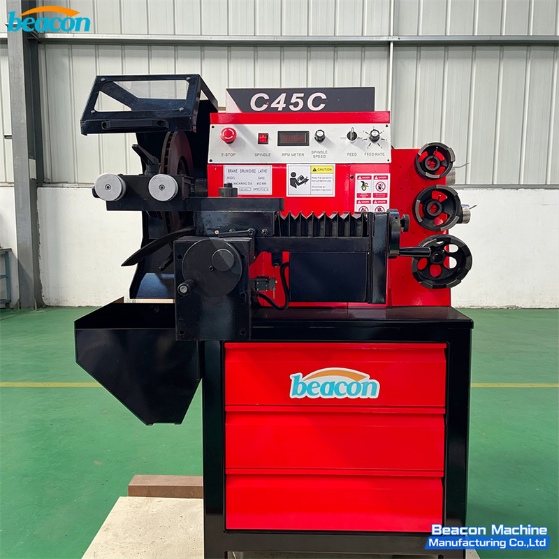 Brake Disc Lathe Machine, Brake Rotor Resurfacing, Car Brake Disc Repair