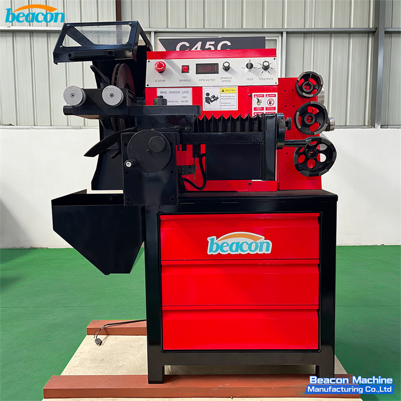 Brake Disc Lathe Machine, Brake Rotor Resurfacing, Car Brake Disc Repair