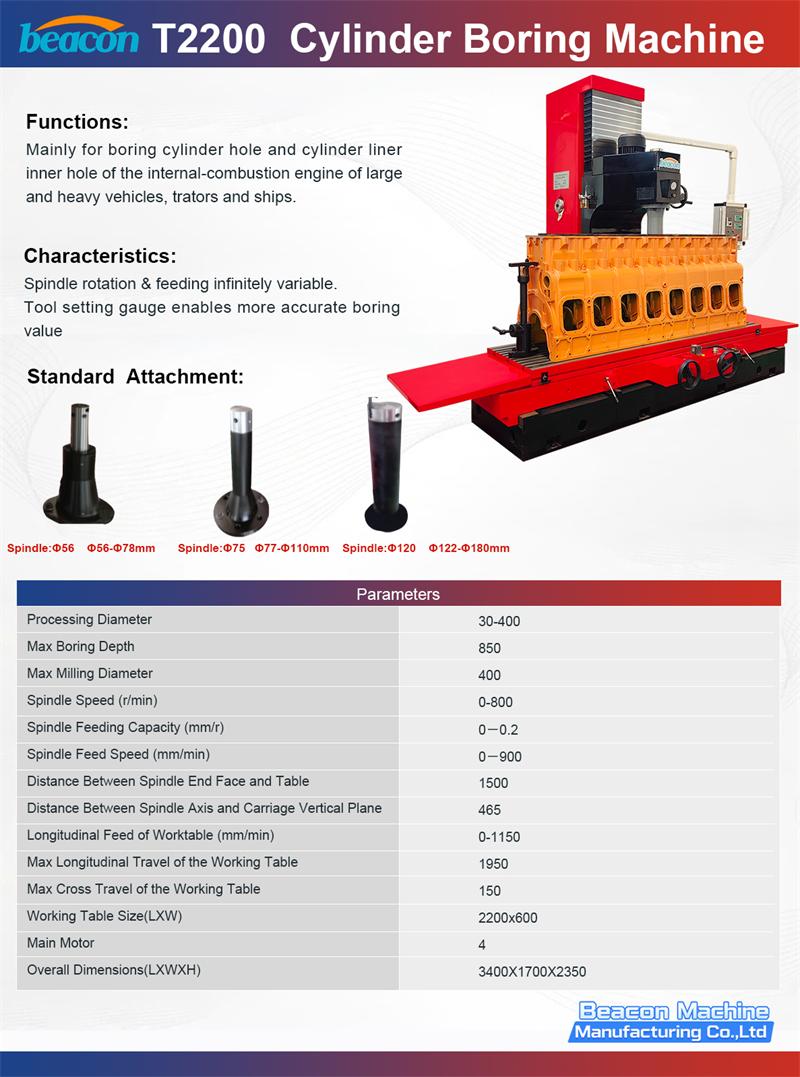Cylinder Boring Machine, Engine Block Boring Machine, Cylinder Reboring Equipment