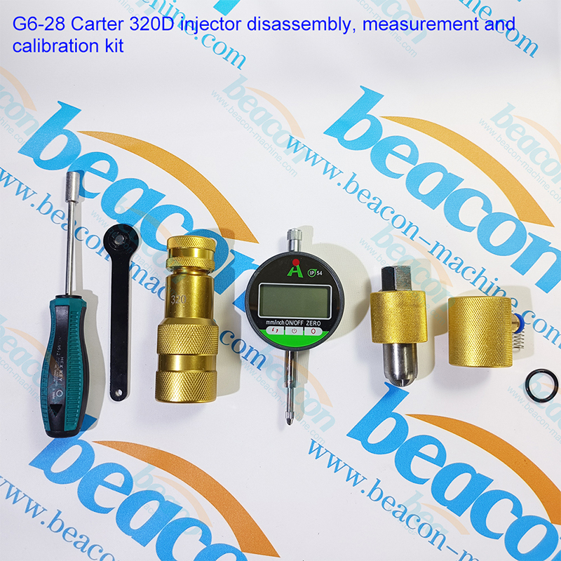 Caterpillar 320D Tool, CAT Excavator Calibration, Diesel Injector Disassembly