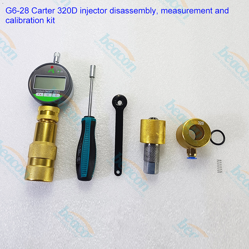 Caterpillar 320D Tool, CAT Excavator Calibration, Diesel Injector Disassembly