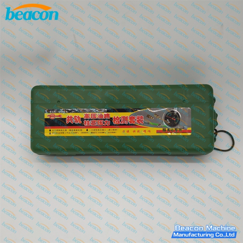 Common Rail Pump Tester, High Pressure Gauge Kit, Pump Plunger Pressure Test