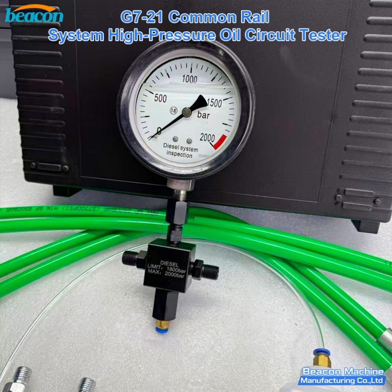 Common Rail Pressure Tester, High Pressure Fuel Diagnostic, Diesel Circuit Tester