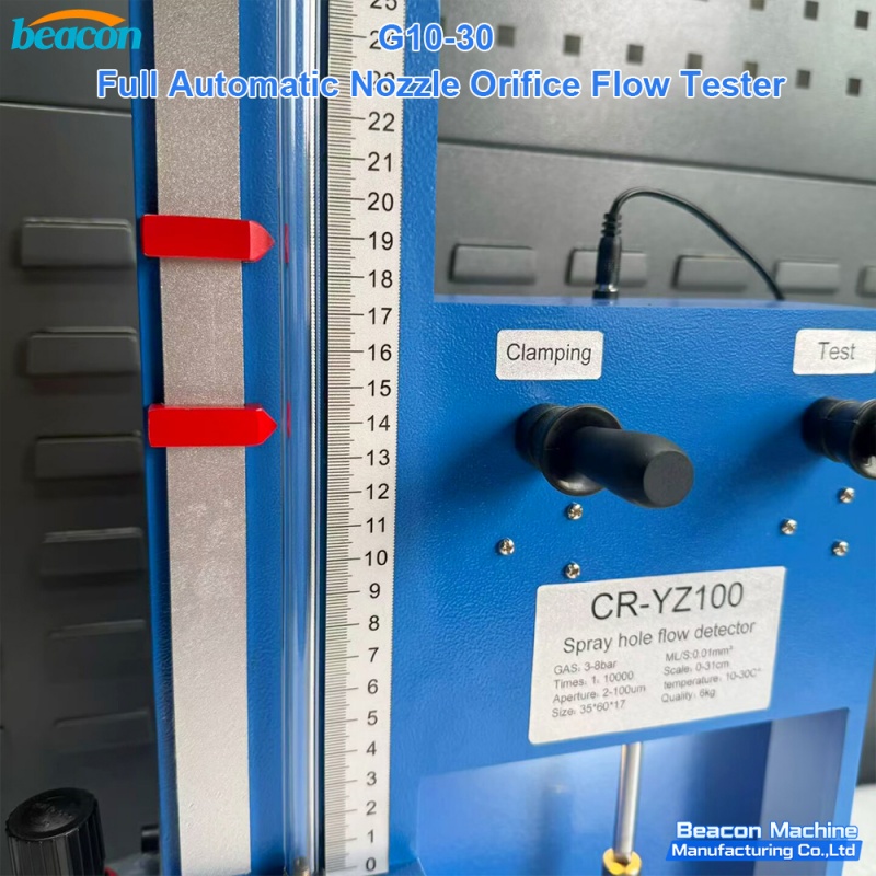 {G10-30 Automatic Fuel Injector Nozzle Discharge Coefficient Flow Testing Machine}