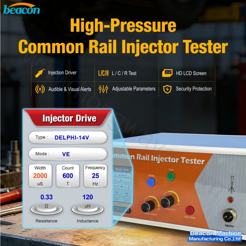 common rail injector tester,diesel injector test tool,fuel injector driver machine