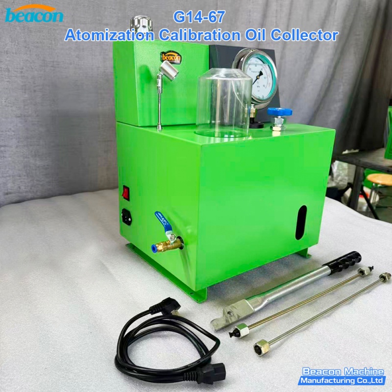 {Diesel Fuel Injector Atomization Tester Oil Collector Fuel Mist Catcher Spray Pattern Test Chamber G14-67}