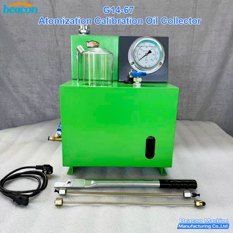 diesel injector atomization tester,fuel mist catcher,injector oil collector
