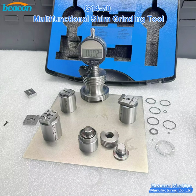 {MultiFunction Diesel Fuel Injector Shim Grinding Tool Common Rail Injector Washer Lapping Machine G14-70}