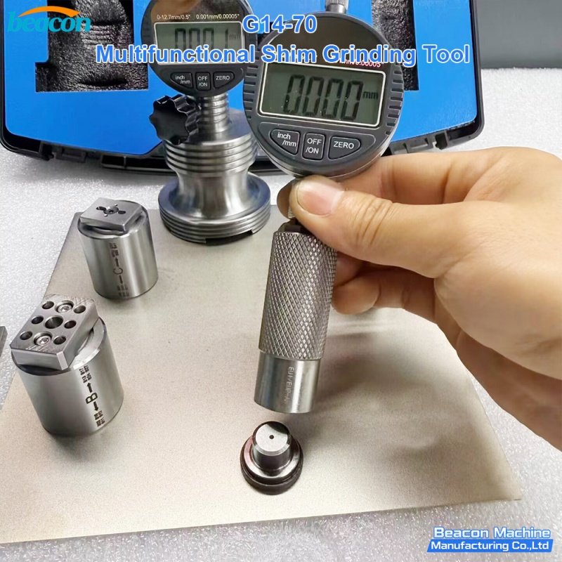 {MultiFunction Diesel Fuel Injector Shim Grinding Tool Common Rail Injector Washer Lapping Machine G14-70}