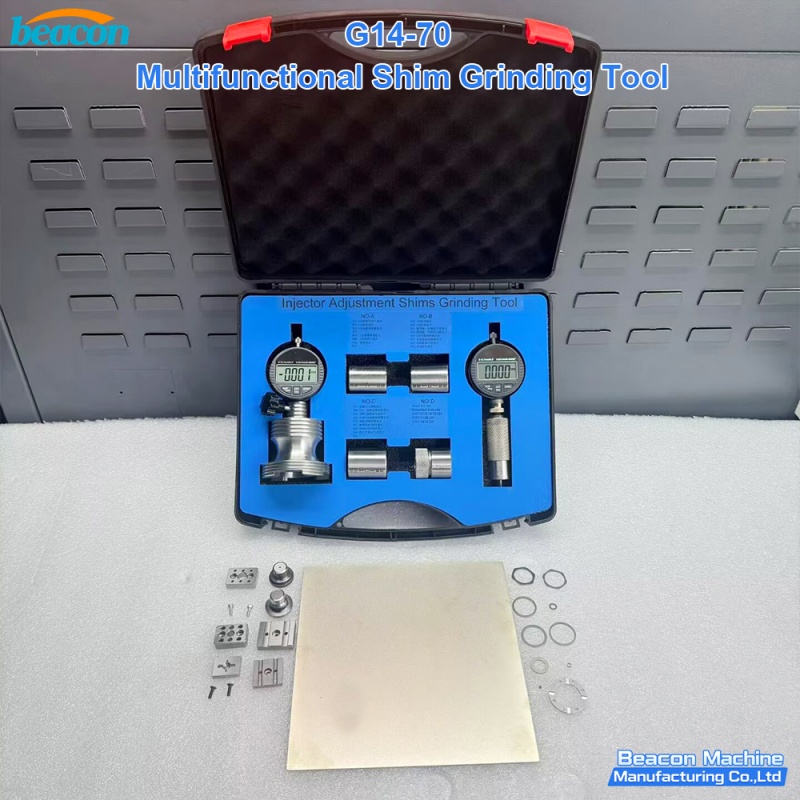{MultiFunction Diesel Fuel Injector Shim Grinding Tool Common Rail Injector Washer Lapping Machine G14-70}