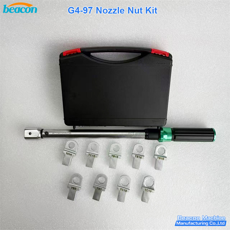 {Diesel Fuel Injector Nozzle Cap Nut Socket Repair Tool Kit Common Rail Injector Clamping Dismantling Wrench Set G4-97}