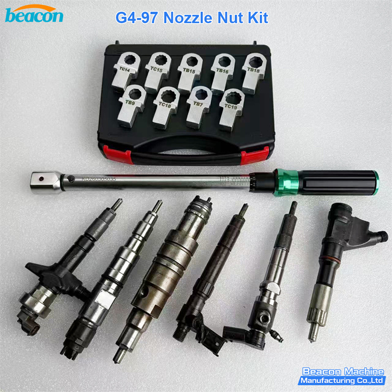 injector nozzle cap nut socket,diesel injector wrench set,common rail dismantling tool