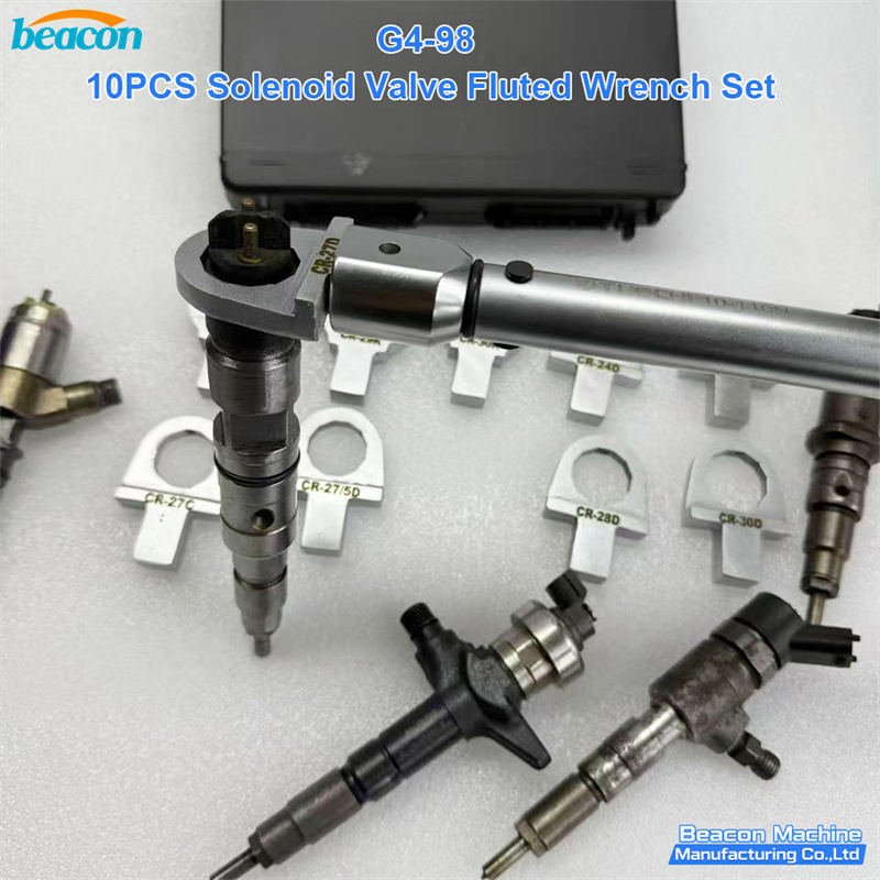 injector solenoid valve wrench,diesel injector socket kit,common rail dismantling tool
