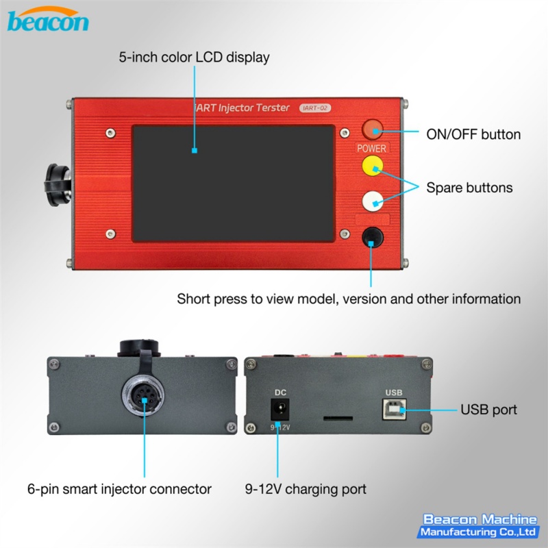 injector armature travel tester,eui eup stroke measurement tool,diesel injector lift gauge