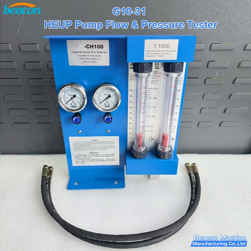 {Caterpillar CAT HEUI Fuel Injection Pump Flow Rate Pressure Tester Common Rail Actuation Pump Diagnostic Tool G10-31}
