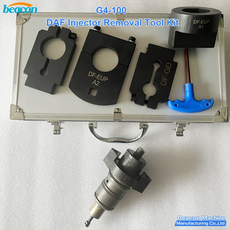 {DAF Truck Diesel Common Rail Fuel Injector Removal Extractor Puller Tool Kit Dismantling Repair Set G4-100}