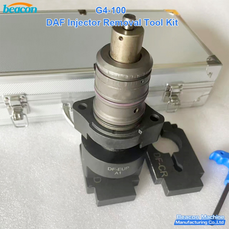 {DAF Truck Diesel Common Rail Fuel Injector Removal Extractor Puller Tool Kit Dismantling Repair Set G4-100}