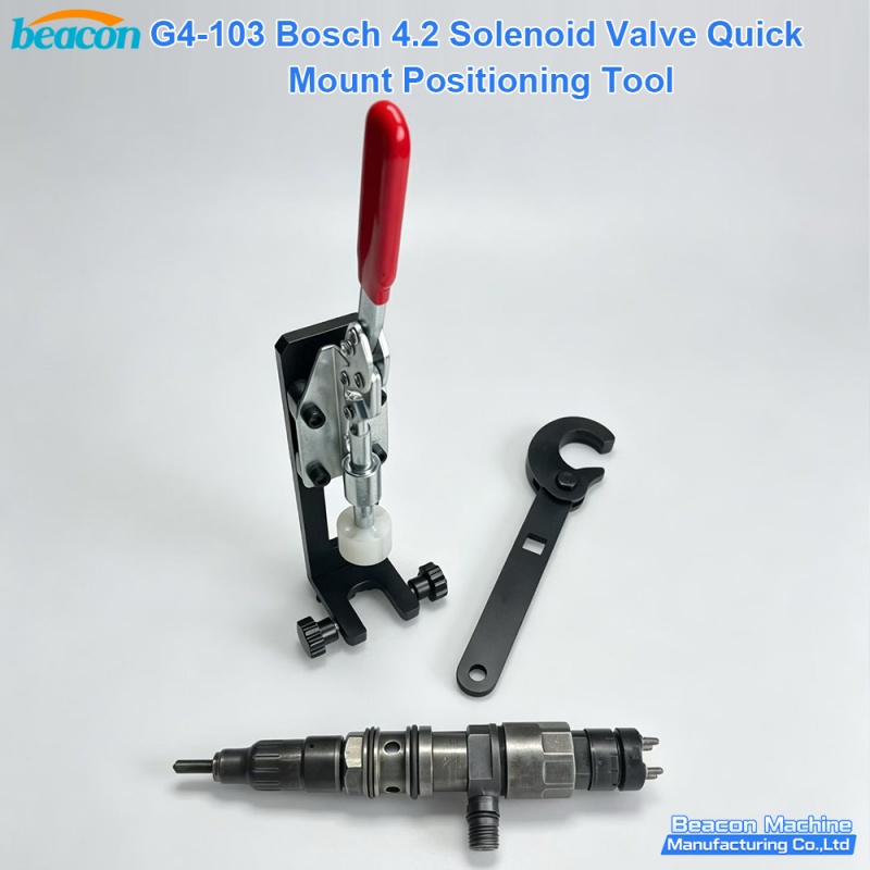 {Bosch 4.2 Diesel Common Rail Injector Solenoid Valve Positioning Mounting Installation Fixture Tool Kit G4-103}